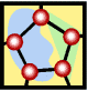 Icon of a molecule
