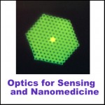 Optics for Sensing and Nanomedicine Graphic